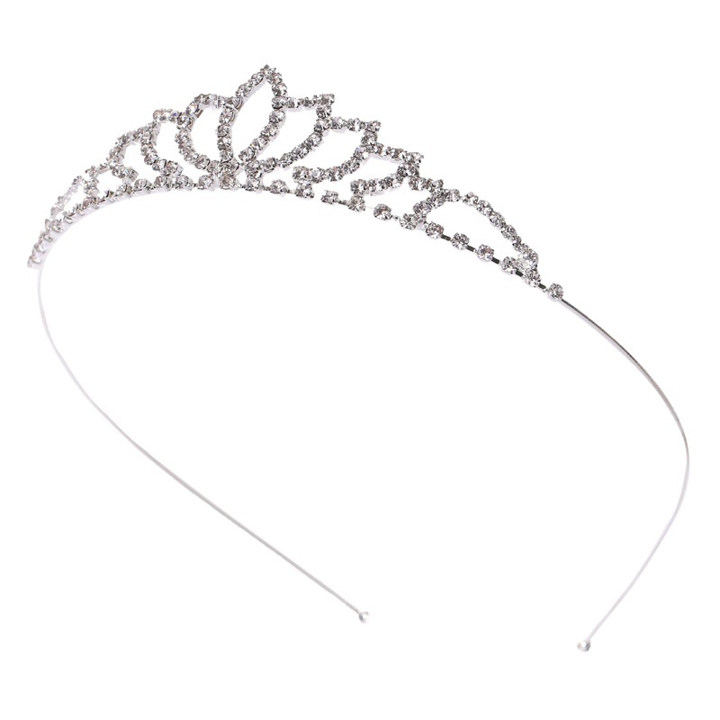 A8528 new Korean crown hairband hair accessories wholesale exquisite rhinestone love crown