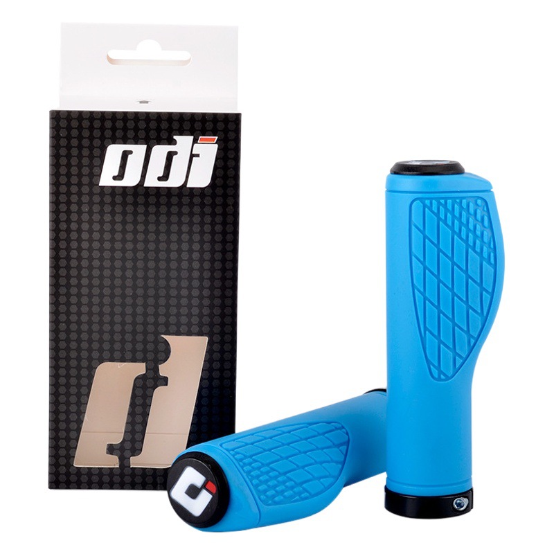 American ODI mountain bike handle cover silicone lock ring non-slip comfortable grip small cloth folding car meat ball handle cover
