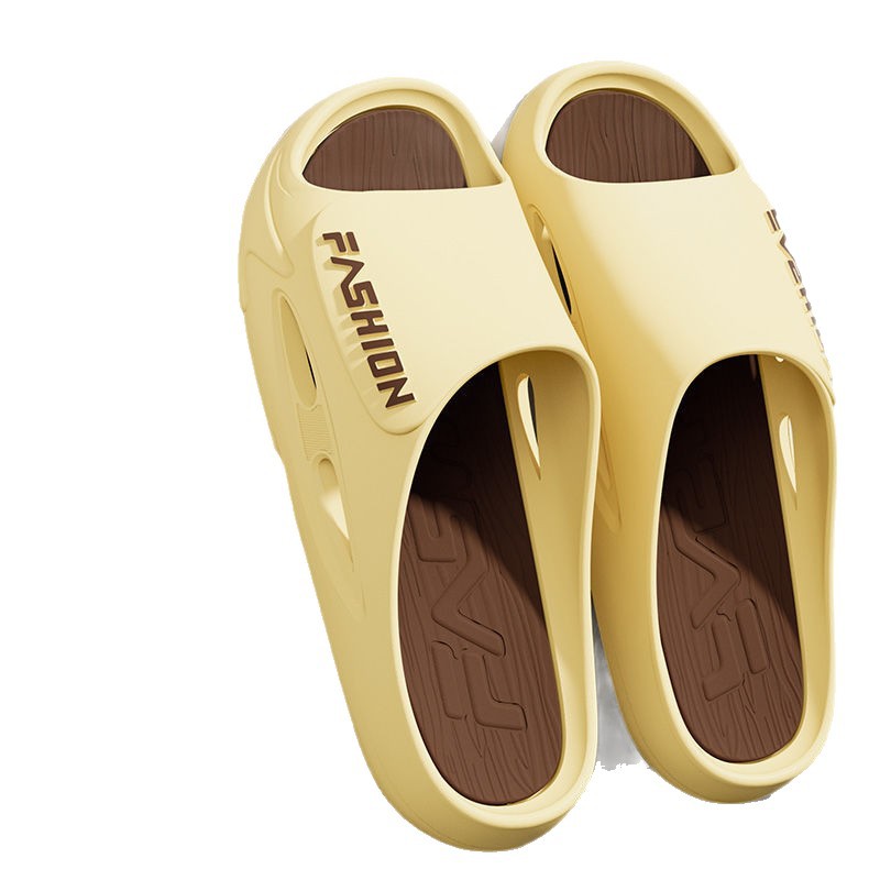 Picture of 2025 Summer Slippers for Men to Wear Outside, Non-Slip, Anti-Odor, Trendy Sports Thick-Soled Sandals for Men, Outdoor Men