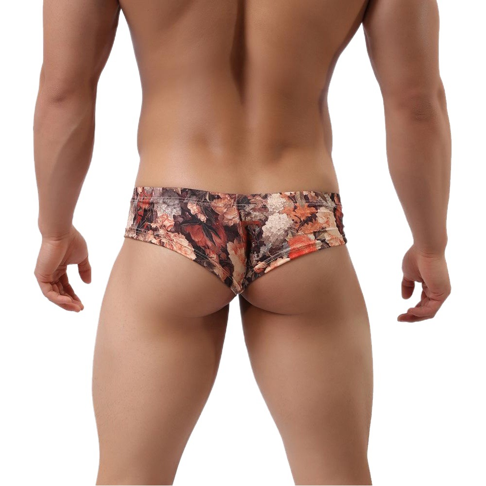 Foreign trade Palace printing men's low waist small boxers soft sexy underwear Foreign Trade men's underwear B120