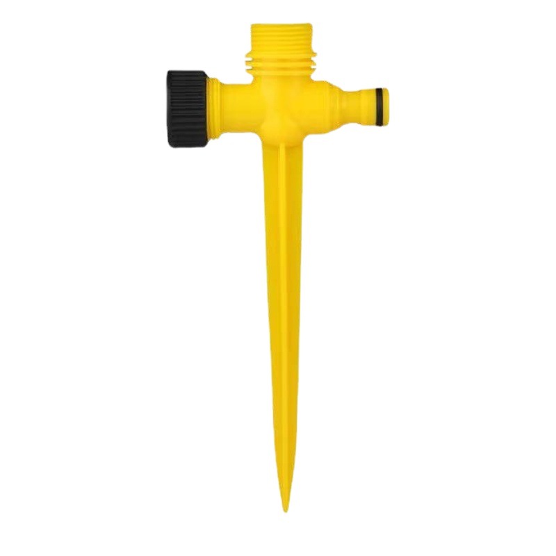 Garden 4 points Meg sprinkler 360 degree rotation agricultural irrigation garden lawn sprinkler floor set