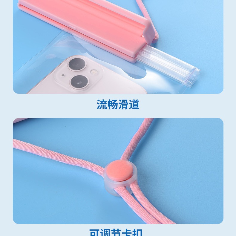 Picture of Waterproof Mobile Phone Bag with Touch Screen for Hot Springs, Special Mobile Phone Waterproof Case, Sealed Bag, Rider Takeaway Diving Bag, Outdoor