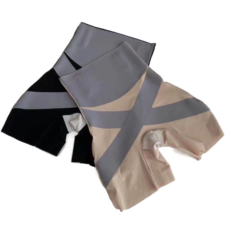 New Kaka 3.0 suspension cross hip-lifting pants underwear one-piece shaping pants Ice Silk belly slimming leg seamless underpants