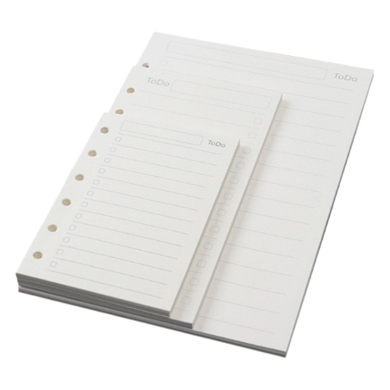 Picture of Dowling loose-leaf book for the core loose-leaf paper notebook hand book inner page notepad inner core a4a5a6 blank horizontal line