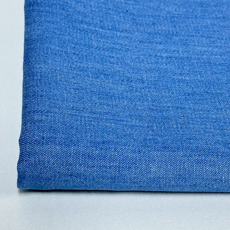 Picture of in stock Cotton Plain Non-Ellitic 32x 32 Denim Fabric Washed Cotton Garment Handbag Shoes Hat Denim Fabric