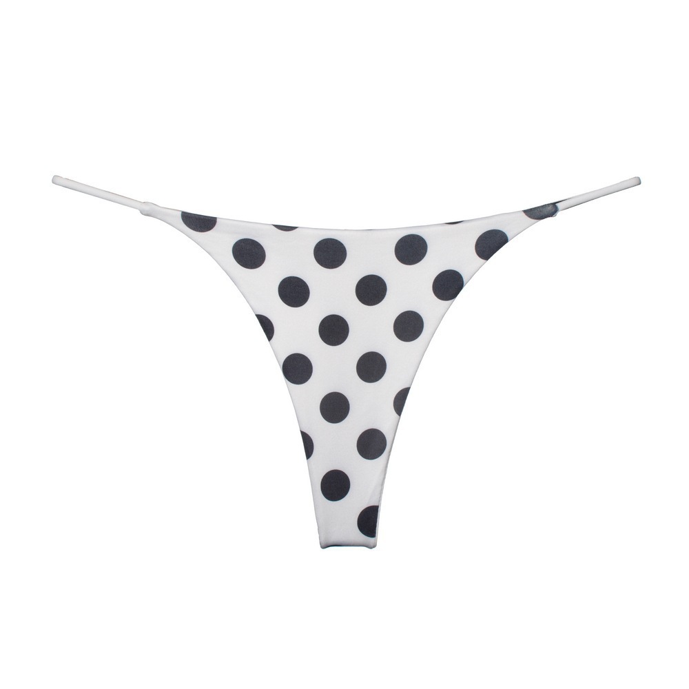Picture of European and American foreign trade cross-border dedicated to hollow double thin thong low waist bikini sexy underwear wholesale generation