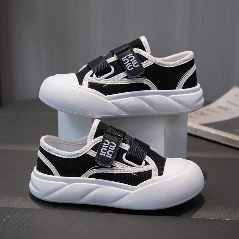 Children's Canvas Shoes 2025 Summer New Trendy Boys' Student Shoes Girls' Low-Cut Slip-On Kidsren's Shoes