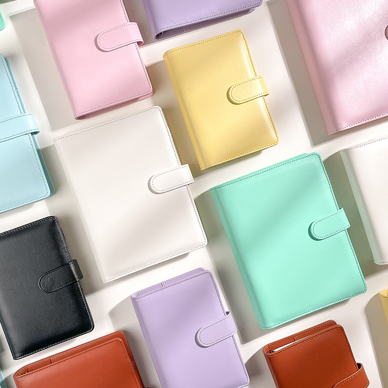 Internet Celebrity A6 Hand Ledger Simple Ins Style A5 Diary Macaron Color Small Fresh Hand Ledger Notepad Creative
