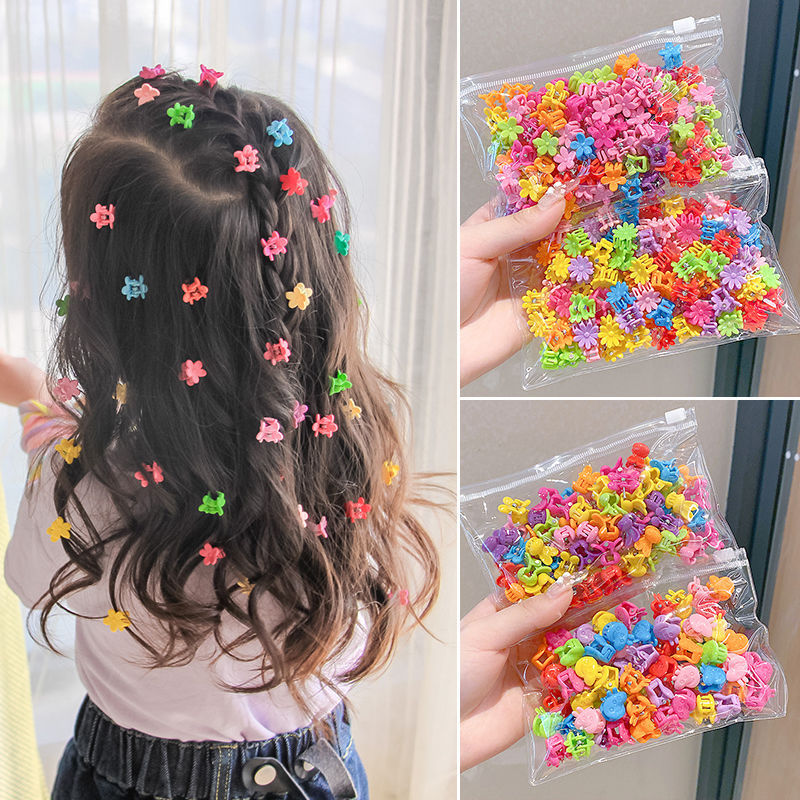 Picture of Children's Hair Clip Baby Baby Cute Princess Hair Clip Girl's Hair Accessories Hair Flower Mini Hair Clip