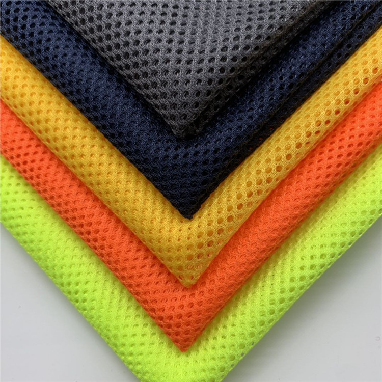 Picture of in stock Polyester Hexagon Mesh Cloth C003 Three Empty Small Mesh Luggage Handbags Sportswear School Uniform Lining Mesh Cloth