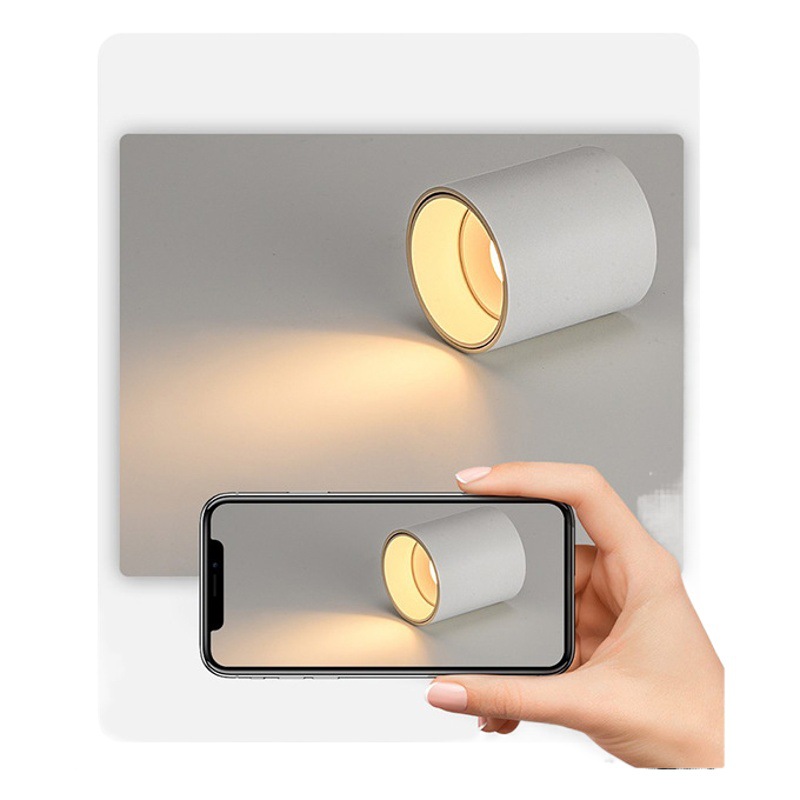 led anti-glare anti-glare spot lamp anti-glare downlight without opening main lamp household round open-fitting spot lamp