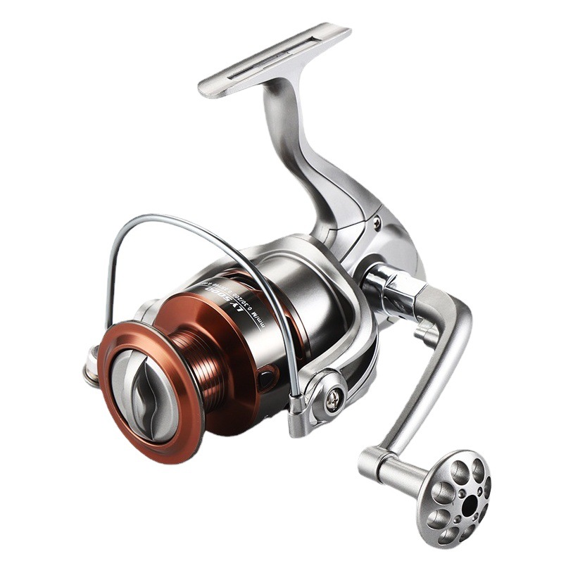 Cross-border new Luya spinning wheel all-metal wire Cup fishing wheel sea fishing smooth long-cast fishing wheel fishing wheel wholesale