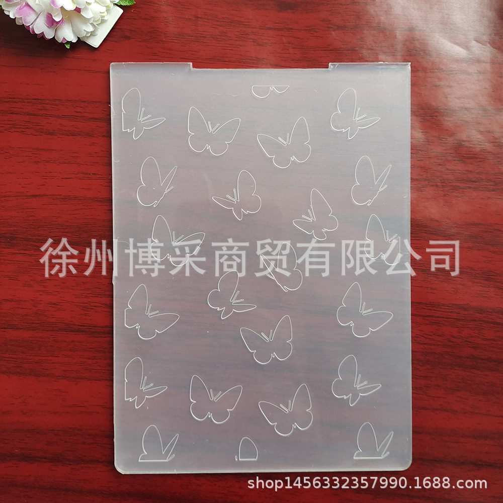 DIY Embossing Template 2D3D Embossing Plate Embossing Folders Seal Cutter Mold Matching Tools