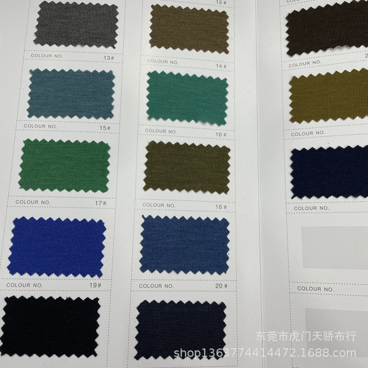 Spot supply knitted lyocell blended rayon 1*1 rib pit 135g thin rib cloth clothing material