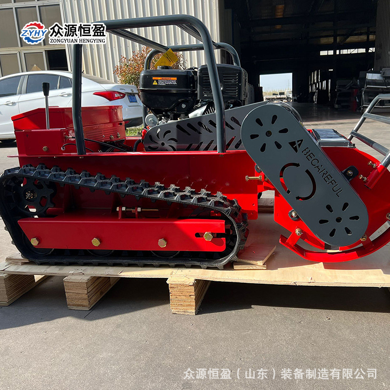 Grass Cutting Machine for Weeding and Excavating with Grass Clearing Equipment Shandong Zhongyuan Remote Control 550S Lawn Mower