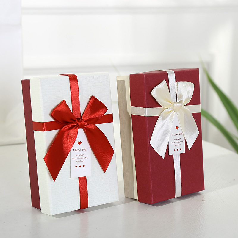 Empty Gift Box for Birthdays, Weddings, New Year's Packaging, Small Gift Boxes for Souvenirs, Cosmetic Holiday Gift Boxes