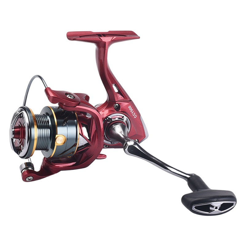 Kemailong Spinning Wheel Fishing Reel Fishing Line Reel Bass Luya Long-Range Rock Fishing Throwing Pole Sea Pole Pulley Micro Fish Wheel