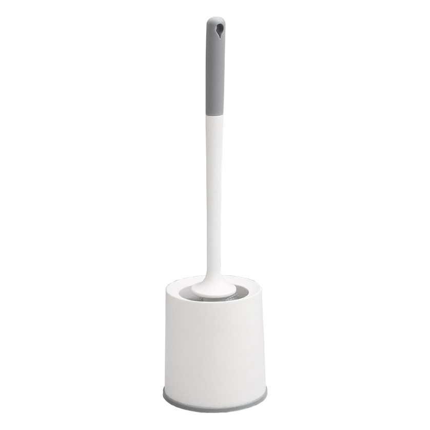 Household toilet brush suit toilet brush brush with base no dead angle toilet washing hotel toilet brush plastic