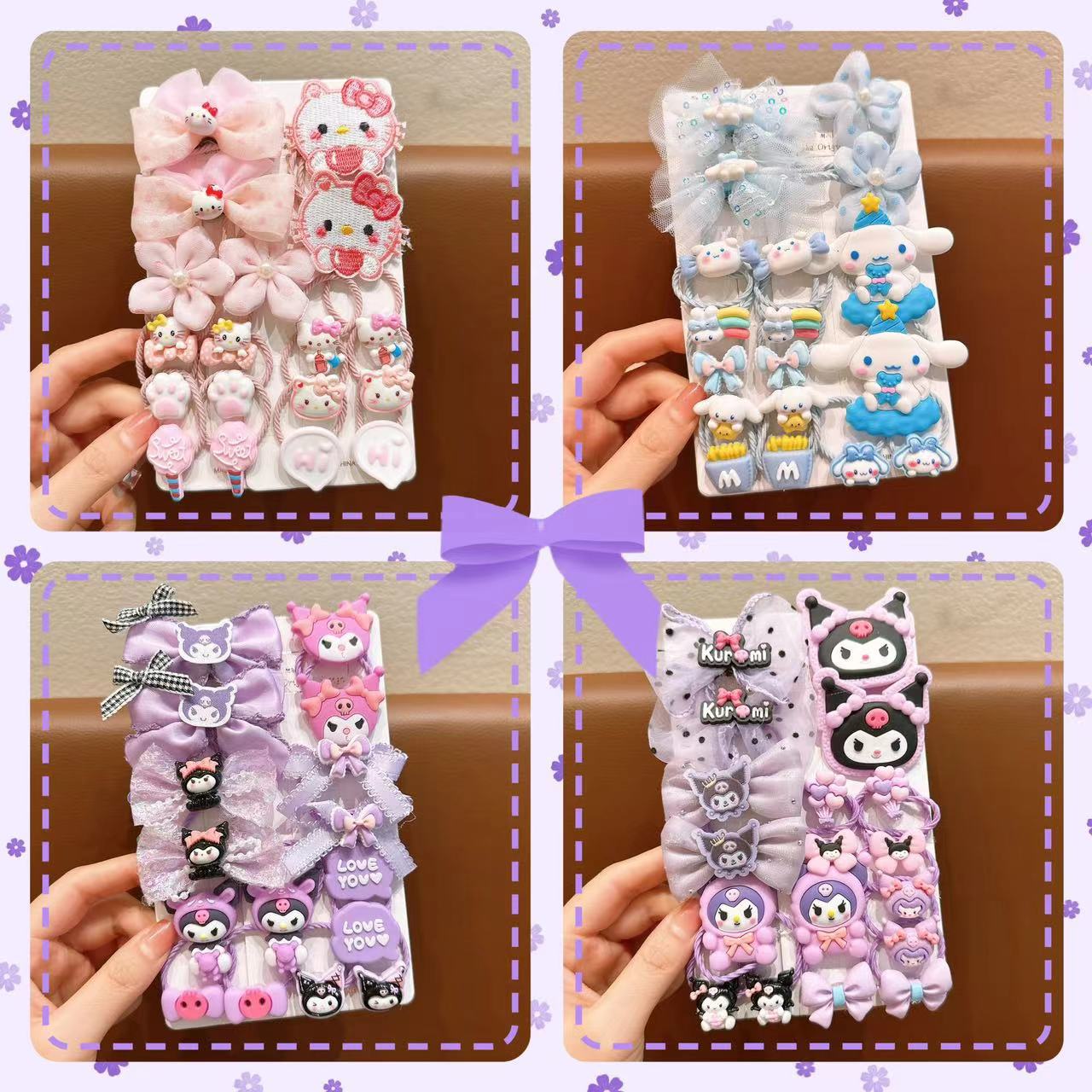 Children's rubber band kulomi girl does not hurt the hair elastic good rubber band baby head rope little girl hair tie hair ring