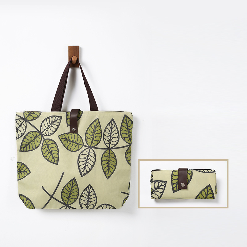Picture of Oxford Cloth Foldableing Shopping Bag Satchel Shopping Bag Satchel Advertising Environmentally Friendly Foldableable Grocery Shopping Bag Customization