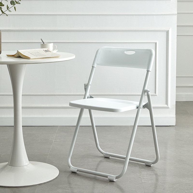 Plastic Folding Chair, Home Backrest Chair, Internet Celebrity Photo Chair, Dormitory Dining Chair, Conference Office Chair, Outdoor Folding Stool
