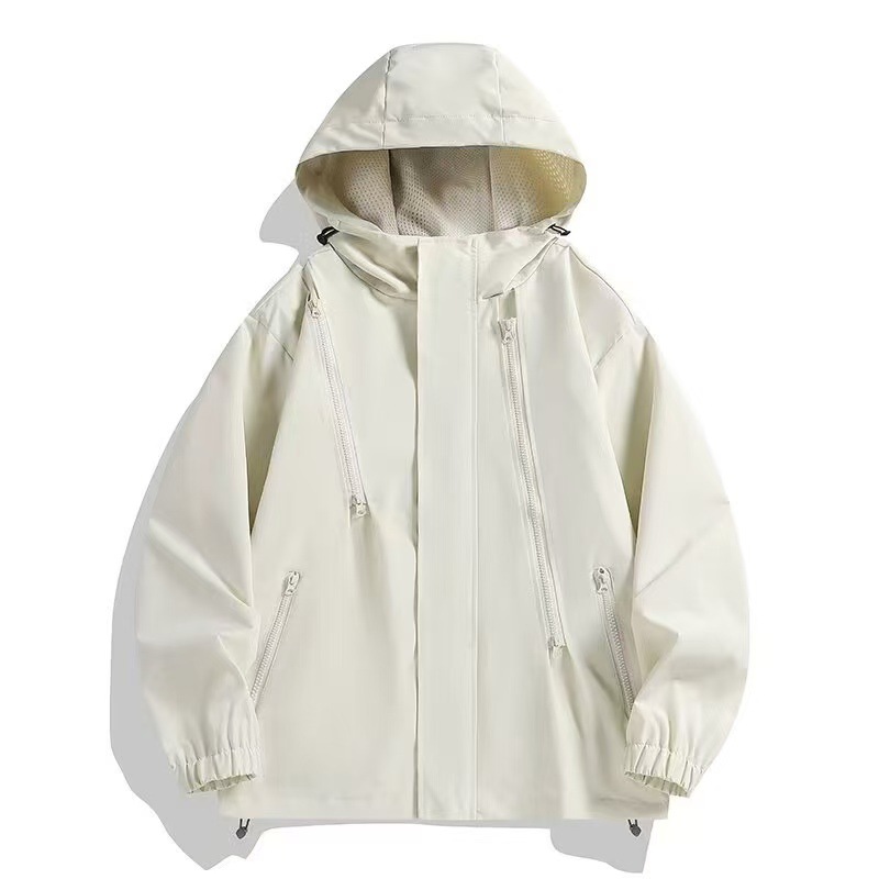 American Style Charge Clothes Work Jacket Men's Spring and Autumn New Couple Functional Outdoor Sports Mountain Mountaineering Jacket