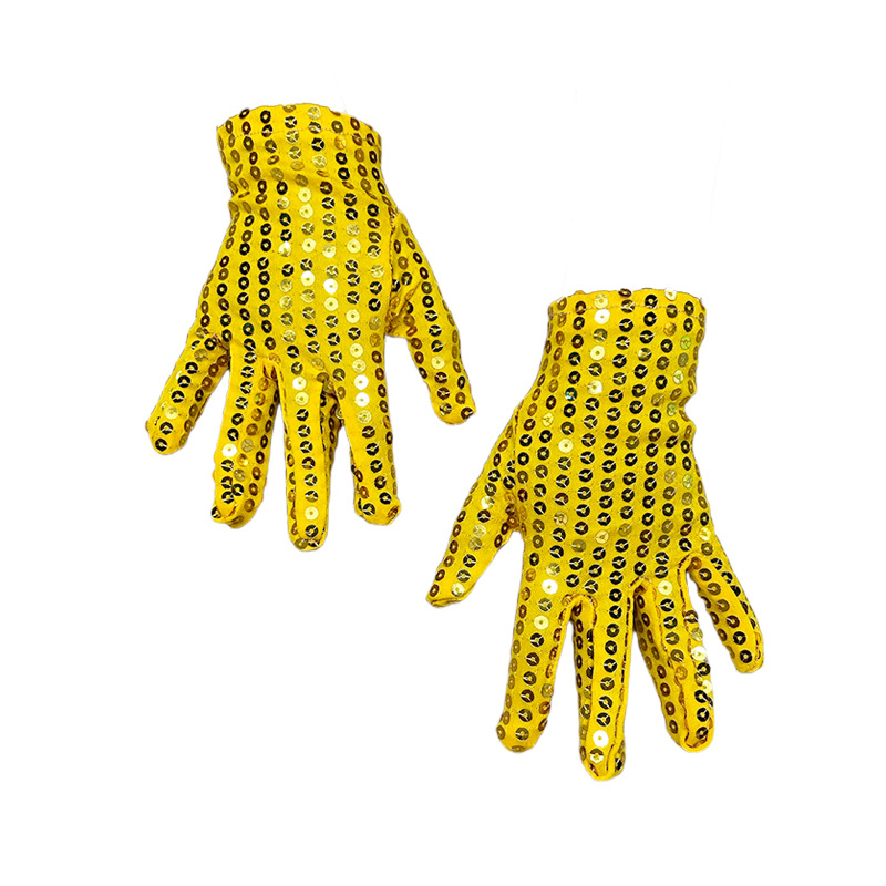 Picture of Children's Day Stage Sequin Gloves Become Children's Performance Dance Gloves for Party Night Dance Performances