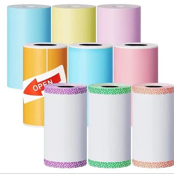 Picture of Popular Meow Meow Machine P1 Ailixiong 57mm Thermal Color Printing Paper for Error Correction, Children's Instant Camera, Waterproof Paper