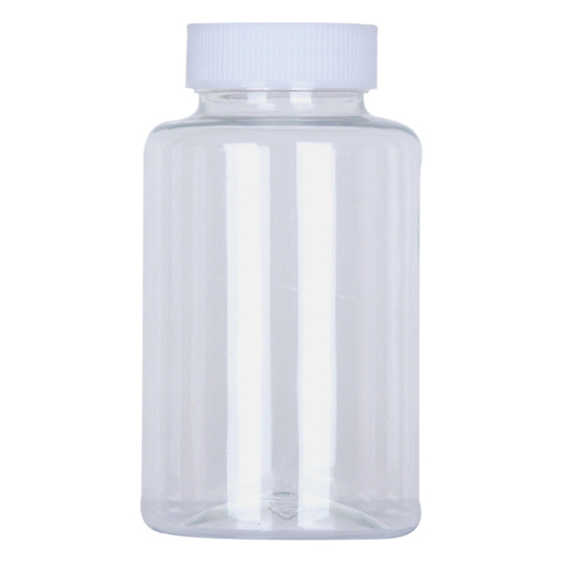 50ml100 ml plastic bottle transparent big mouth bottle capsule sealed bottle wide mouth bottle sample bottle small bottle