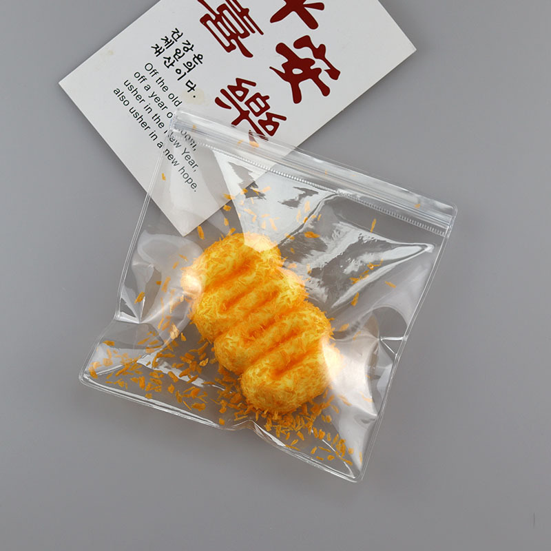 24 silk thin pvc pinch bag pinch self-sealing bag pinch music packaging storage bag transparent soft dust bag