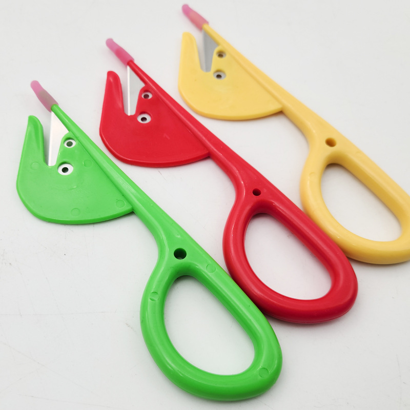 Stainless steel thickened poultry sausage scissors chicken duck sausage goose sausage knife scissors sausage knife Loach yellow crab fish open knife