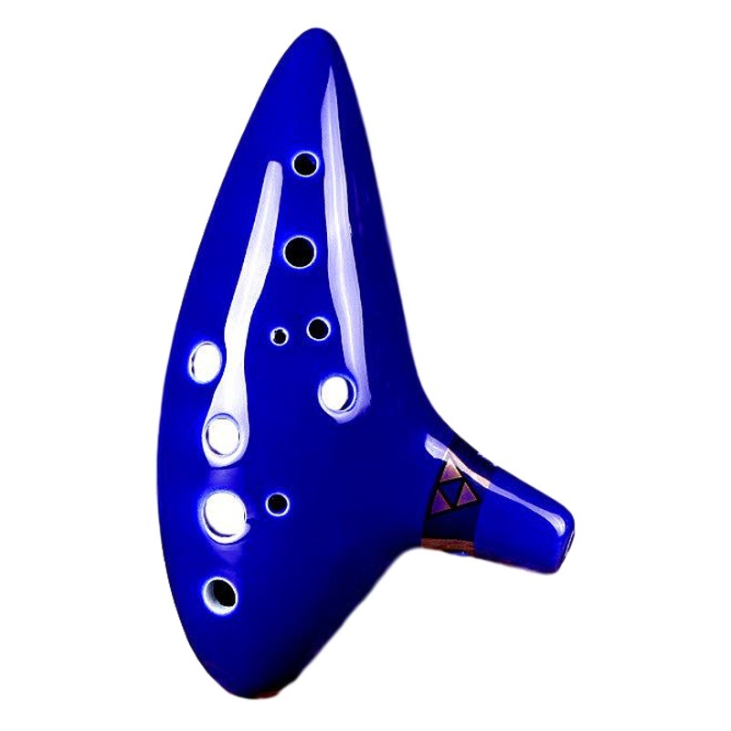 Pottery flute 12-hole midrange C- tone Amazon Zelda flute 12-hole pottery flute national musical instrument manufacturers wholesale