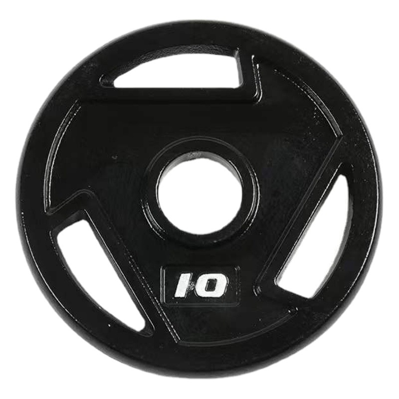 in stock fitness four ribs paint barbell piece dumbbell piece cast iron frosted large hole counterweight