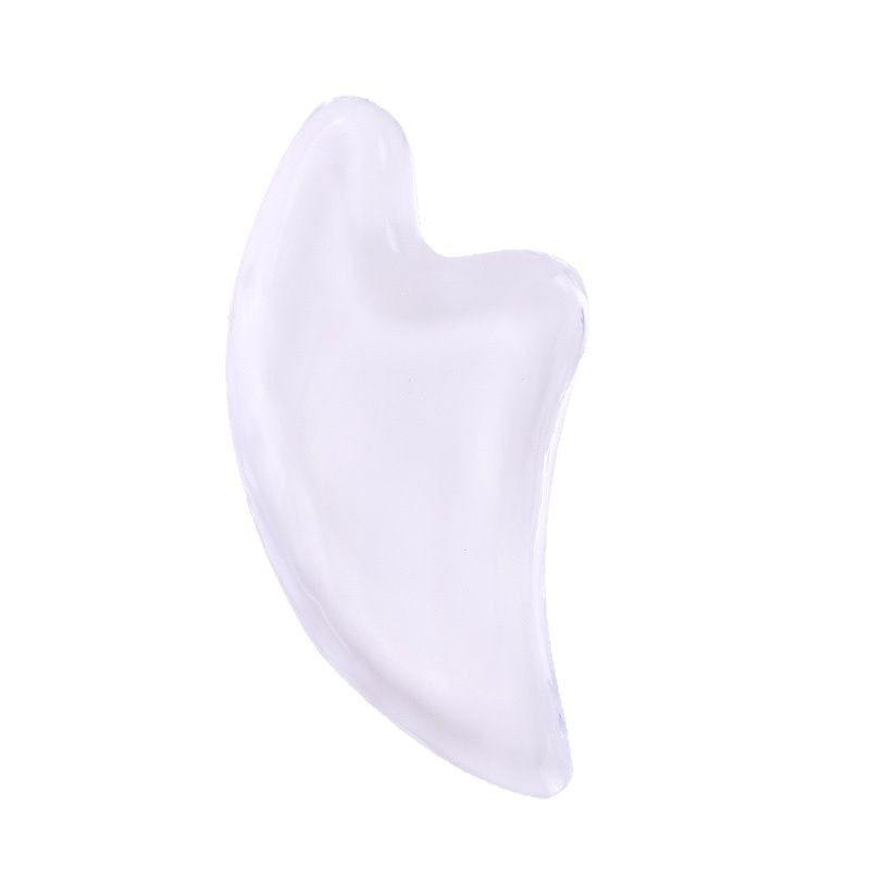 Picture of Shake Tone Same Style Crystal Scraping Board Transparent Facial Beauty Slim Face Scraping Artifact Facial Massage Crystal Board