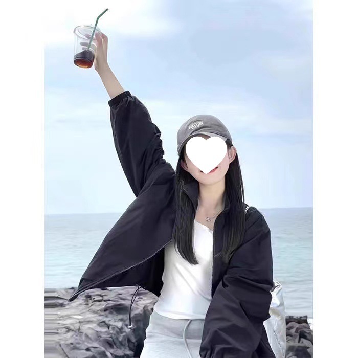 Maillard Black Collar Jacket Coat 2024 New Autumn and Winter Short Sports Jacket Top Casual Cover Meat