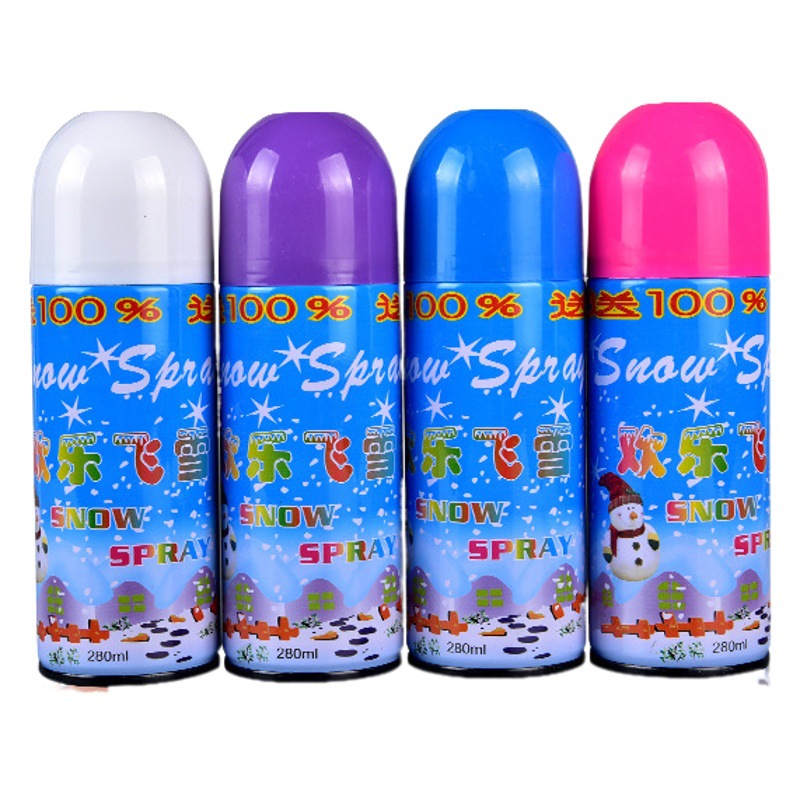 White snow simulation Snowflake a generation of snow ribbon handheld spray spray Christmas wedding factory outlet
