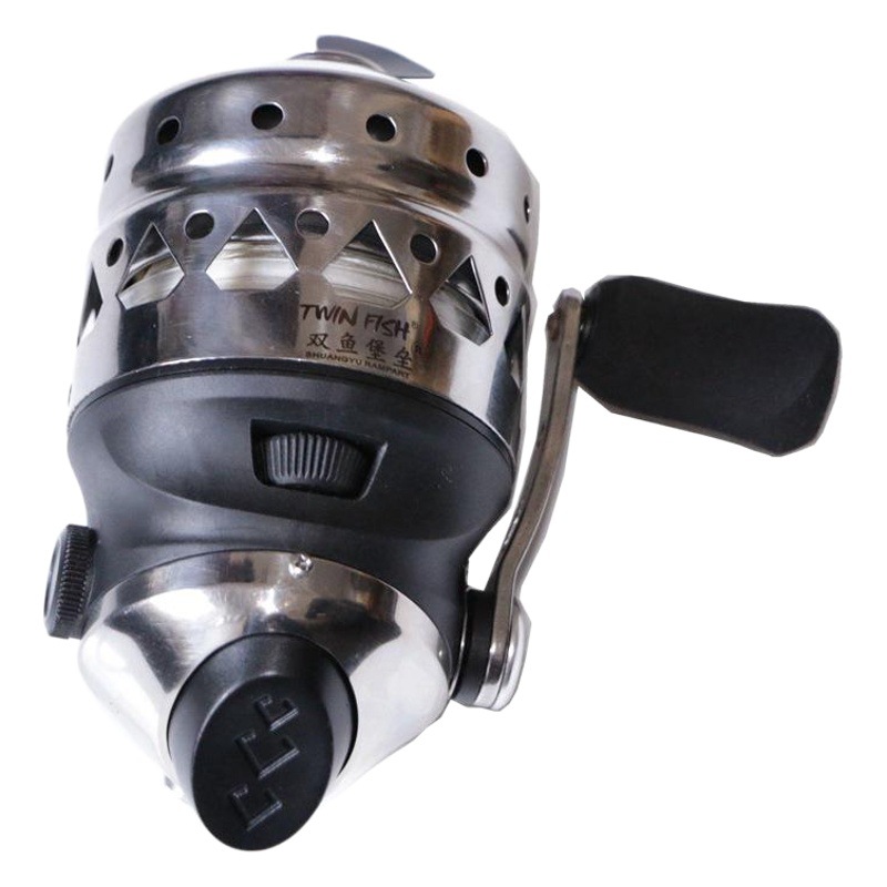 Picture of Cross-border Pisces Fortress Metal Stainless Steel Fish Shooting Wheel SC35 Fishing Wheel SP35 Road Asian Wheel Handbrake Line Fishing Wheel