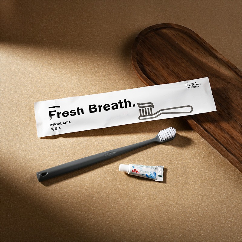 Picture of Hotel Special Hotel Toiletries Set Comb Disposable Toothbrush with Toothpaste Soft Hair Homestay Wholesale Customization