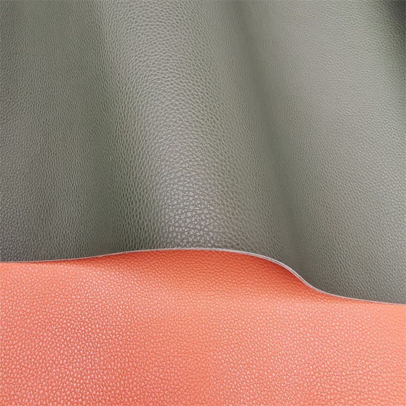 in stock Offer Double-sided Litchi Pattern PVC Leather Fabric Bag leather Belt Mouse Pad Cup Cover Cushion Leather