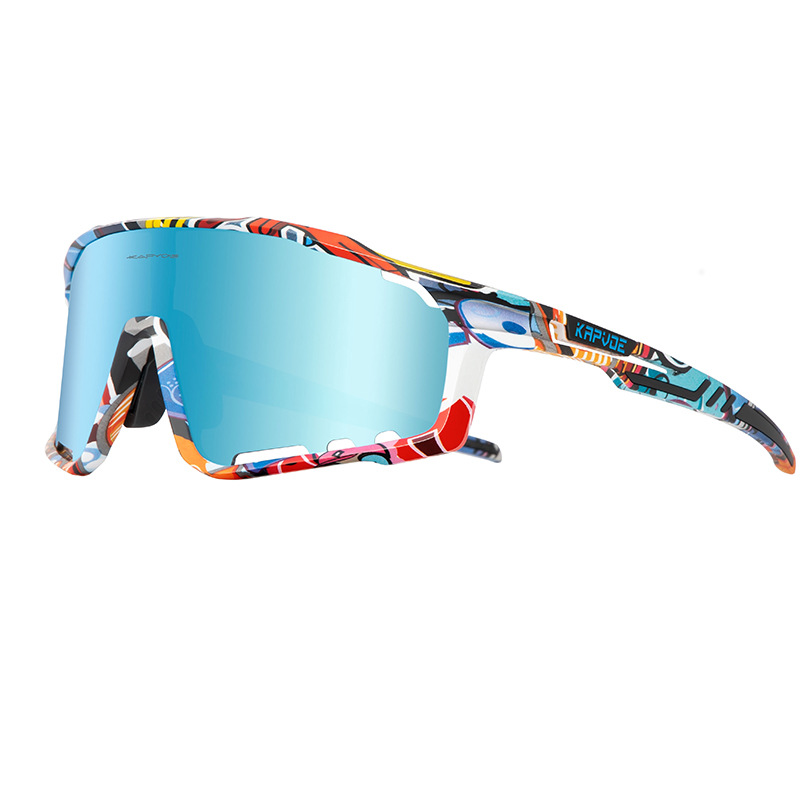 Picture of Cross-border cycling glasses kapvoe polarized sunglasses sports bicycle goggles cycling glasses women running men