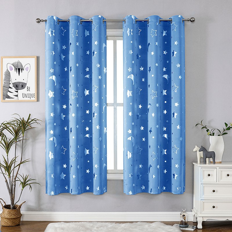 Picture of Source factory high precision full shading curtains cross-border Amazon curtains finished curtains provide Pictures