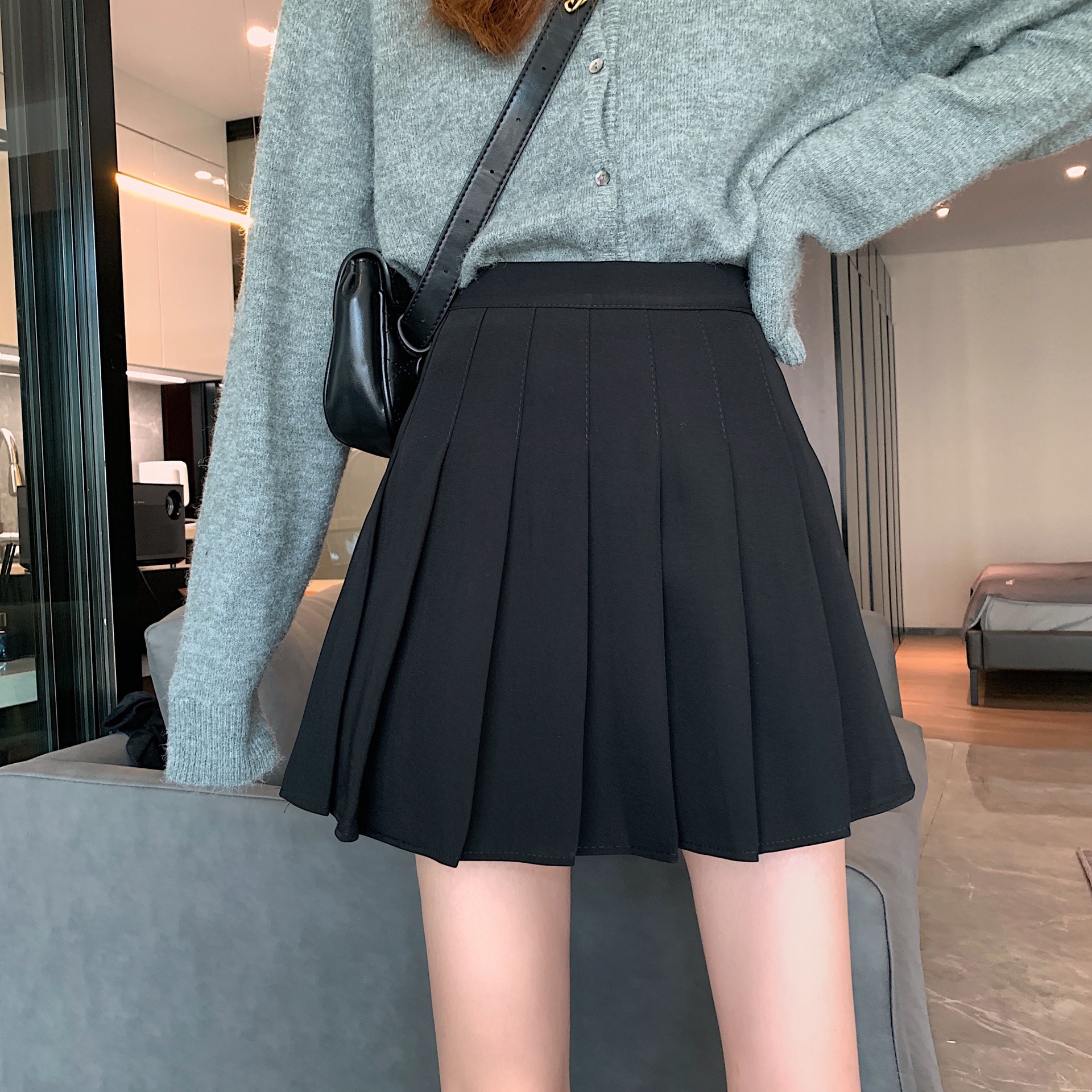 plus size Skirt Women's Summer 2024 New High Waist Slimming Design Pleated Skirt Niche Fashion A- line Short Skirt