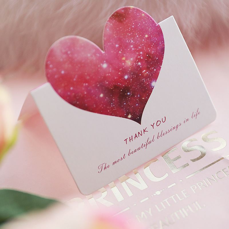 Picture of Cross-border source ins Wind small fresh after-sales card flower shop teacher's day Tanabata small greeting card Amazon thank you card