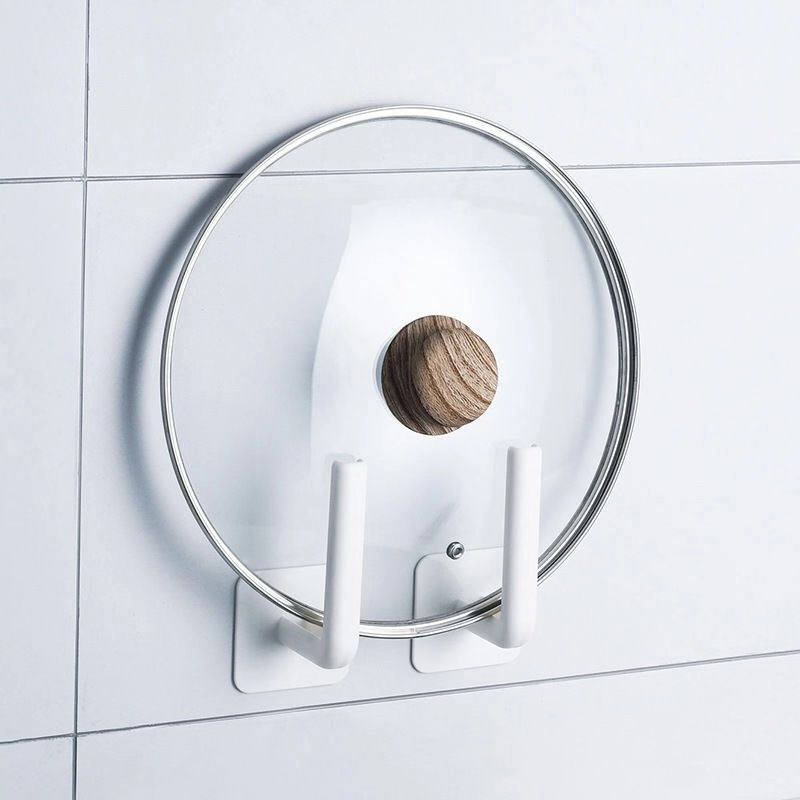 Kitchen storage rack punch-free pot cover rack household cutting board rack cutting board rack multi-functional wall-mounted tissue rack bathroom