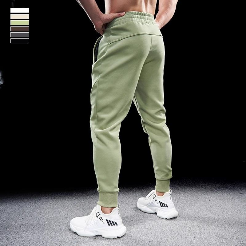 Autumn and Winter Sports Men's Running Fitness Daily Leisure Collocation Training Cotton Fabric plus size Trousers New 2024