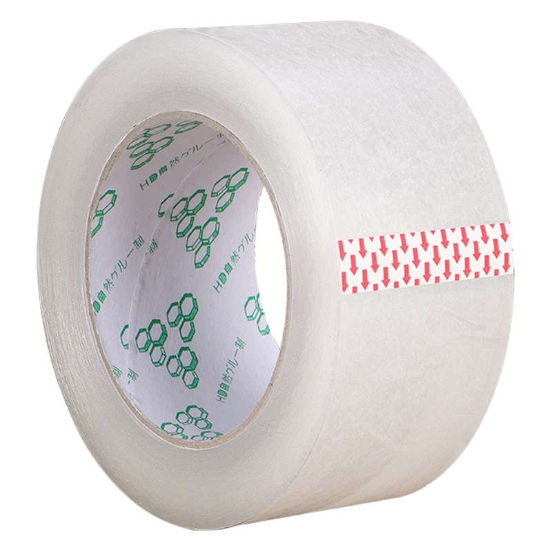 Large Roll of Transparent Tape Wholesale Tape Packaging Sealing Transparent Tape White High Viscosity Sealing Tape Tape