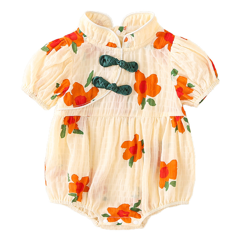 Picture of New Starting Point Clothing, Baby Clothes, Summer Clothes, Baby Girl Thin Jumpsuit, Princess Full Moon Summer Clothes