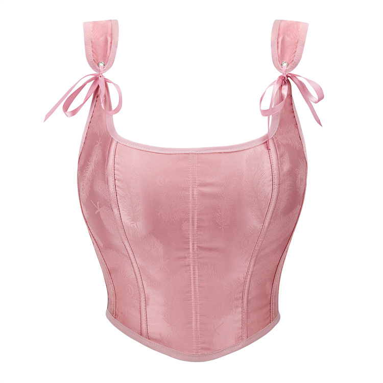New lotus pink court vest chest support women's top Amazon AliExpress TikTok cross-border e-commerce supply