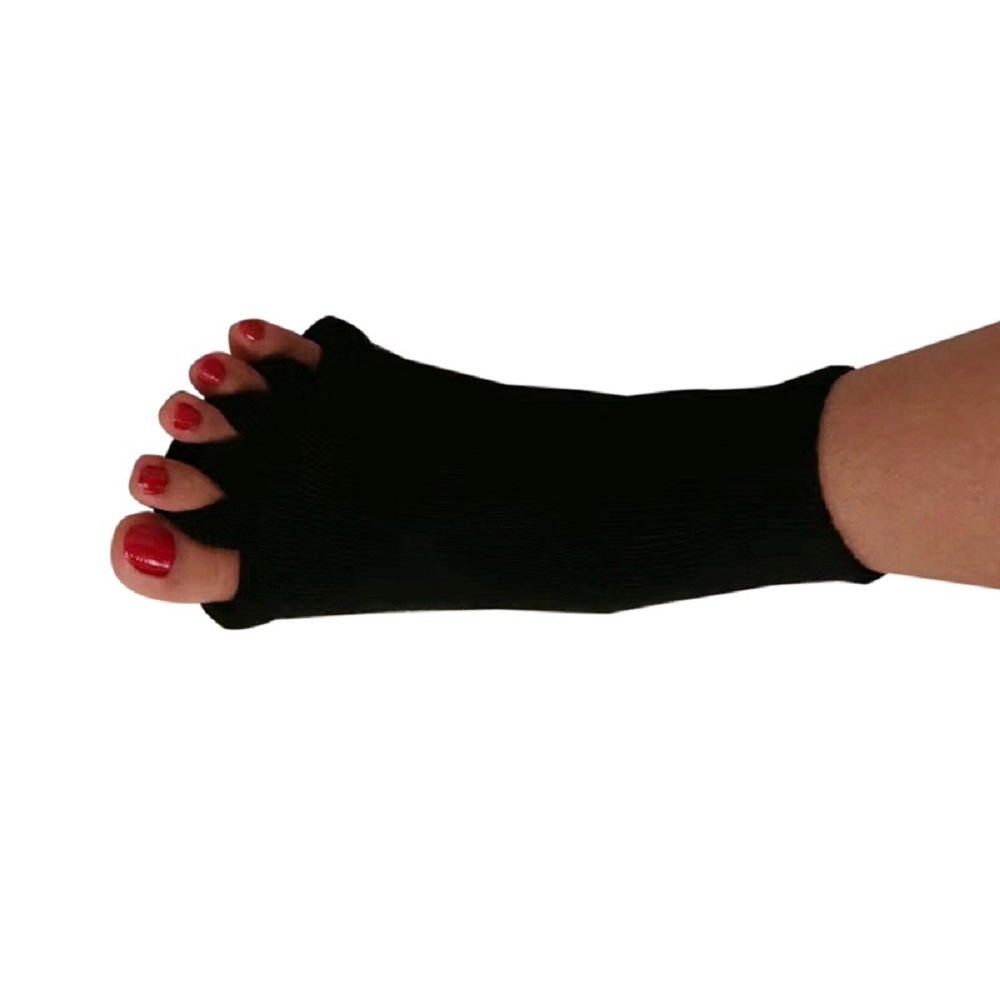 Picture of Toe Socks for Women, Acrylic Cotton Split-Toe Socks, Japanese Health Massage Yoga Toe Socks, Open-Toe Socks to Correct Thumb Valgus