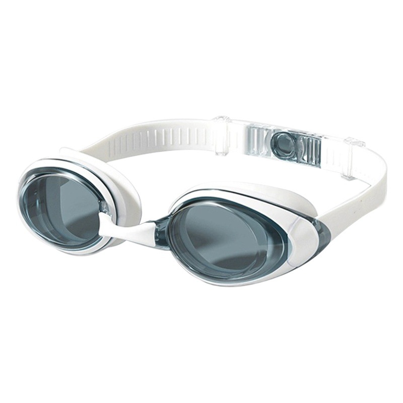 Swimming goggles ladies anti-fog HD adult swimming glasses with degree silicone waterproof small frame professional myopia goggles